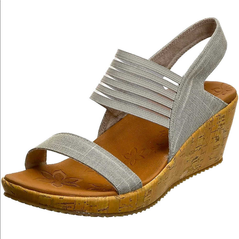 Brand New!!! Skechers Taupe Sandals- Size 6
